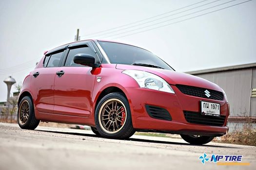 Suzuki Swift!! จัดชุดโปรโมชั่น ขอบ 15" ล้อคู่ยาง Kumho ราคาเริ่มต้นเพียง 12…