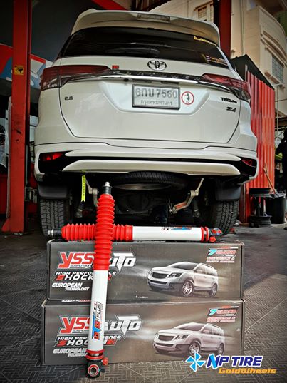 Fortuner แฟนเพจขาประจำมาเติมของ
 จัดโช๊คอัพ YSS DTG Plus 7 Click
 ฟิวนุ่มหนึบ ปร…