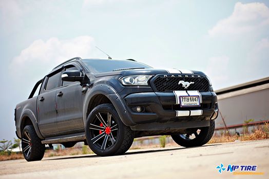 มุมไหนก็ดูดี Ford Ranger จัดล้อ
 Lenso RTG 20×9.5" et+15 รัดยางแก้มสวย
 Nit…