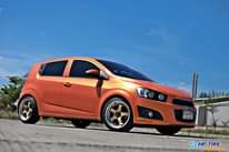 CHEVROLET SONIC ถึงรอบเปลี่ยนยาง
 จัดยางสปอร์ตสุดคุ้ม KUMHO PS31 205/45r17 
 พร้…