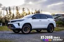 FORTUNER REGENDER จัดหล่อกับล้อ XT206R Titanium 20×9.5″ et+12 โดดเด่นไม่เป็นรองใ…