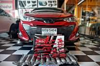 Yaris Ativ จัดหล่อกับสปริงโหลด 
 YSS SPORT Series (Red) “หนึบ… มั่นใจ” ตอบโจทย…