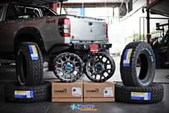 สายลุยก็มาได้ MITSUBISHI TRITON จัด
 HAMMER HM3 รัด SUMAXX AT ลายคุ้นเคย
 ใส่แล้…