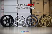 สาวกวัยรุ่น 90′ ต้องโดนกับล้อ ADVAN RG1
 สเปคงามๆ 15×7″ et+35 มีให้เลือกหล่อ 4 ส…